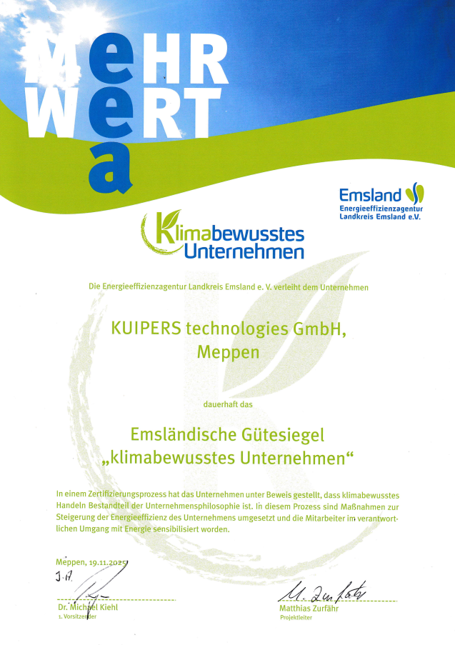 2025 Zertifikat Klimabewusstes Unternehmen_dauerhaft
